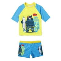 Crtani kupaći kostim dječaka odijela rukavica kratka toddler slovo Baby ljetne kupaće kostime djevojke
