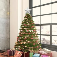 Božićni ukras pet šiljastih božićnih ukrasa Božićno drvce Top zvezda ukras Božićni doc dekor Božićno