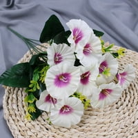 Suyin Heads ArtIficial Cvijeće Lažni jutarnji slavina Buket Postrojenja Kućni ukras
