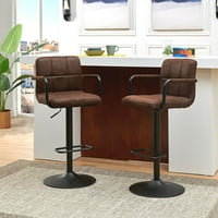 AmJed okretna podesiva visina šipka za stolice, stražnji stil: nizak leđa, okretni