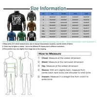 Tking modne muške majice Majica Grafički tekst 3D Štampanje Street Ležerne prilike kratkih rukava s