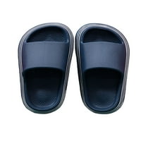 Oucaili Muška kuća vodootporna klizanje na ljetnom papuču plivajući ugodne lagane papuče za tuširanje