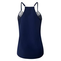 B91XZ prsluci za žene Ženska proljetna i ljetna čipka Čvrsta boja Suspender Street Fashion ženska majica