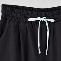 Aaimomet ženske kratke hlače Žene Ljetne casual kratke hlače visoke struke ruffle kratke kratke hlače,
