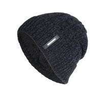 Wofedyo kape za muškarce i muškarci dječaci i djevojke unise pletene kape Hedging Head Hat Caps Warm Warm Vanjski modni šešir Beanie kape za Mennavy
