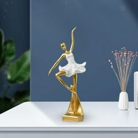 Baleta plesačica umjetnosti dekorativne figurice za kancelariju za polica