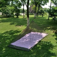 Fugirani prijenosni kamp trokut komaraca Neto dodatni materijal protiv insekata na otvorenom