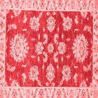 Ahgly Company Machine Persible Enoorngle Rectangle Oriental Red Tradicionalni prostirke, 7 '9 '