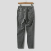 Leey-World Muške hlače sa zrncem sa patentnim zatvaračima Jogging hlače Ležerne prilike Sportske džepove
