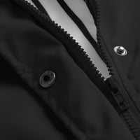 Xinqinghao Jakne za žene Žene Modni čvrsti jakni na otvorenom plus veličina s kapuljačom Vjetrootporni