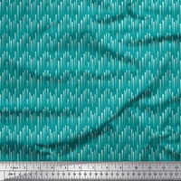 Soimoi pamučna kambrska tkaninska tkanina dijagonalna linija mala ispis tkanina sa dvorištem široko
