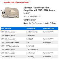 Automatski filter za mjenjač - kompatibilan sa - Subaru naslijeđe